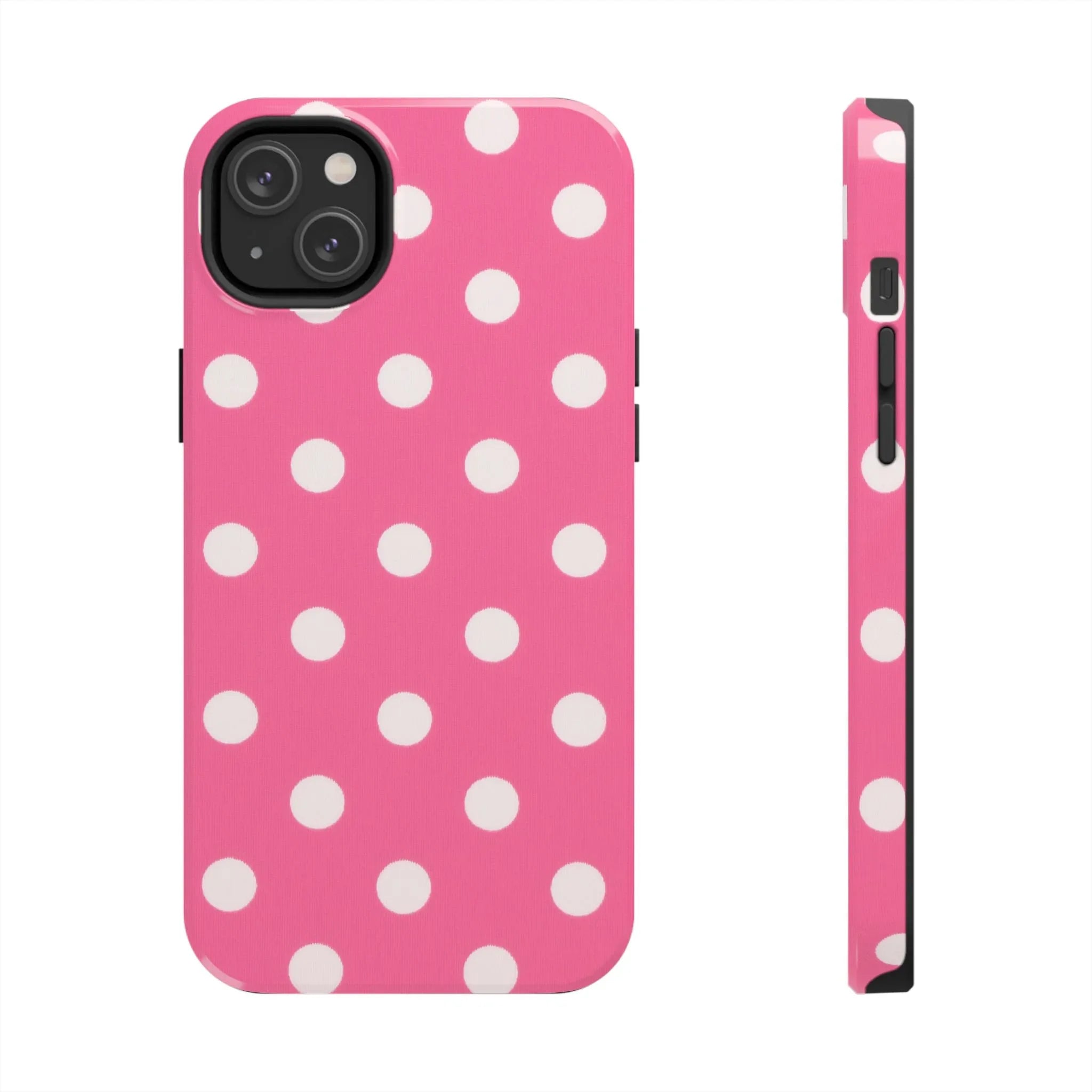 Pink Polka Dot Phone Case (Apple & Android) - Pink Sweetheart