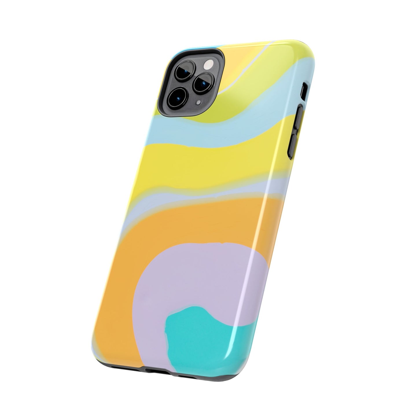 Colorful Pastel Marble Pattern Phone Case