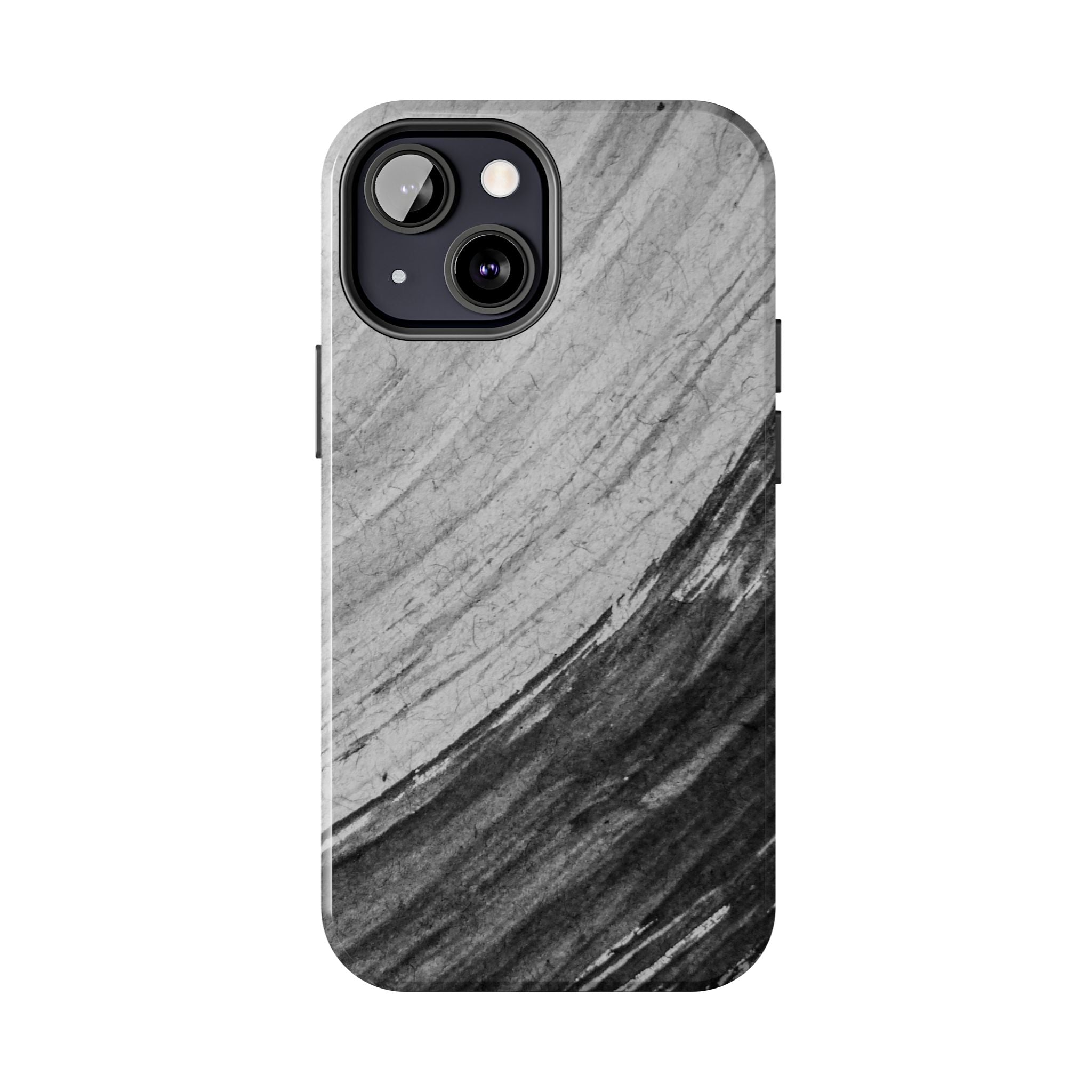 Black & Gray Phone Case (Apple & Android)