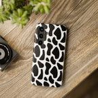 Spotted Animal Print Phone Case (Apple & Android) - Pink Sweetheart