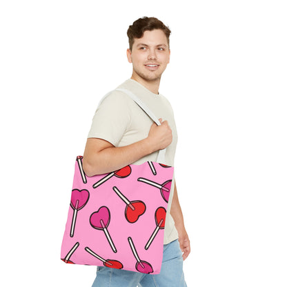 Sweetheart Lollipops Tote Bag