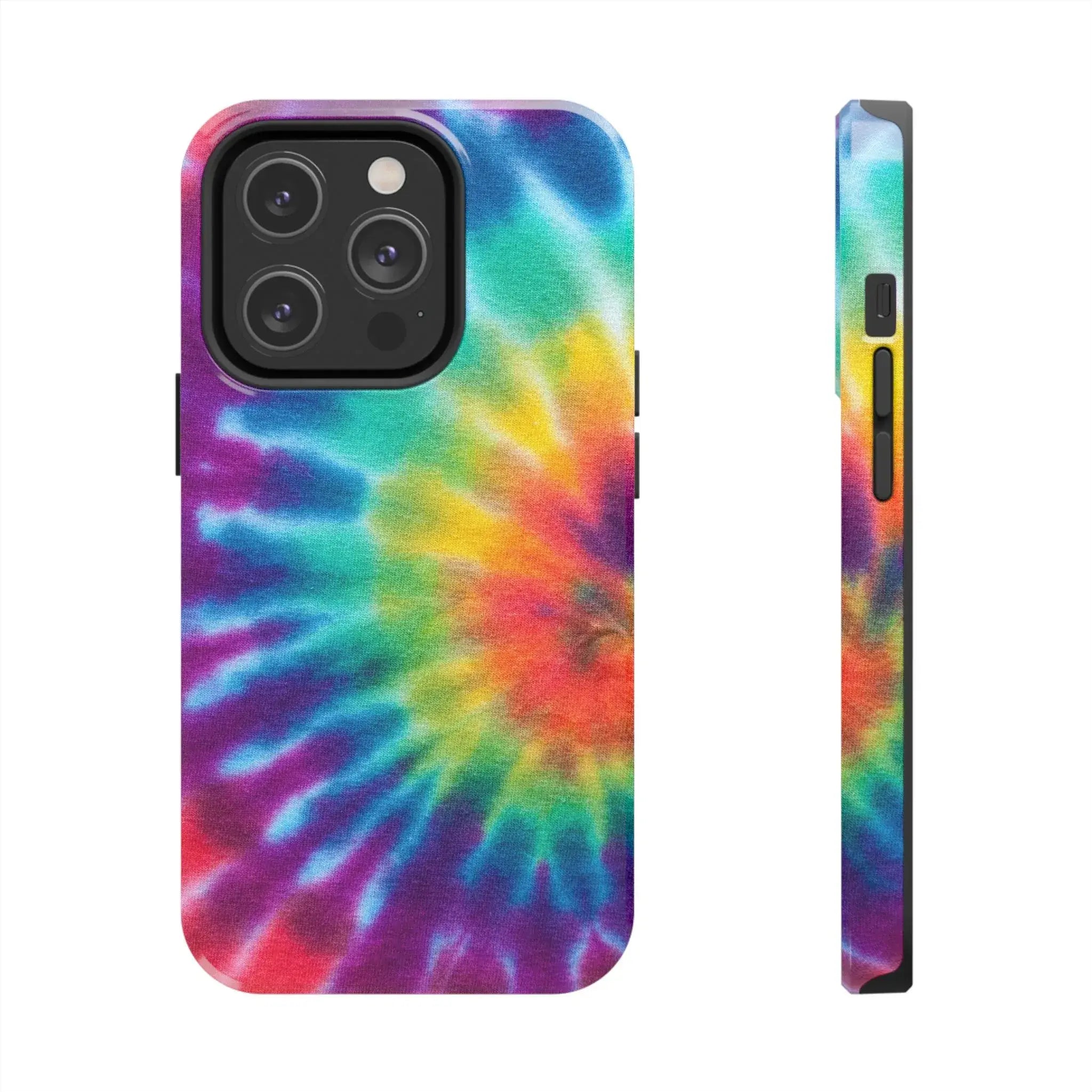 Groovy Tie Dye Phone Case (Apple & Android) - Pink Sweetheart