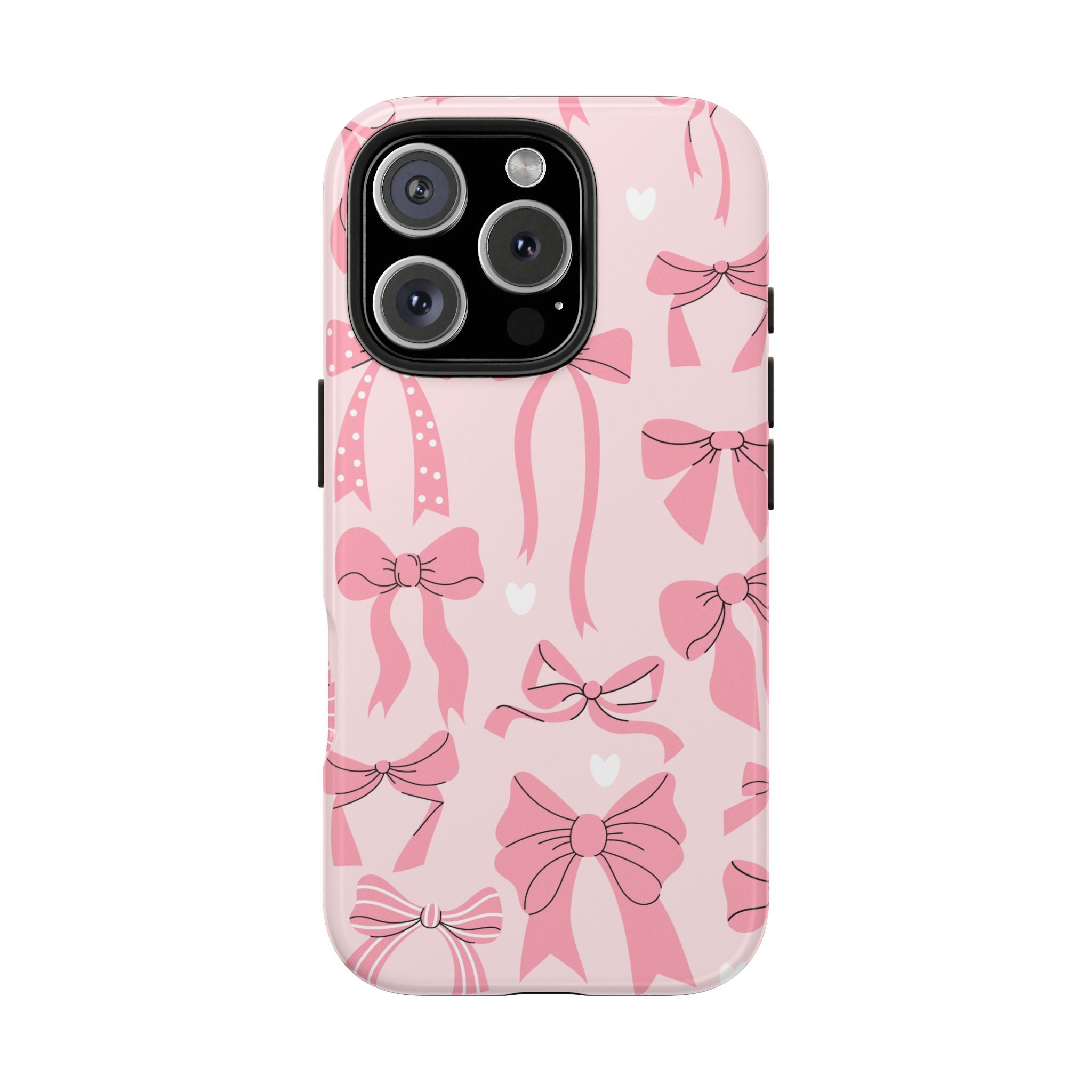 Pink Bow Ribbons Phone Case (Apple & Android)