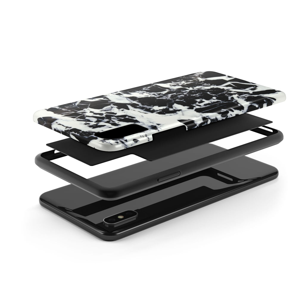 Black & White Shattered Phone Case (Apple & Android)