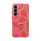Watermelon Slices Phone Case (Apple & Android) - Pink Sweetheart