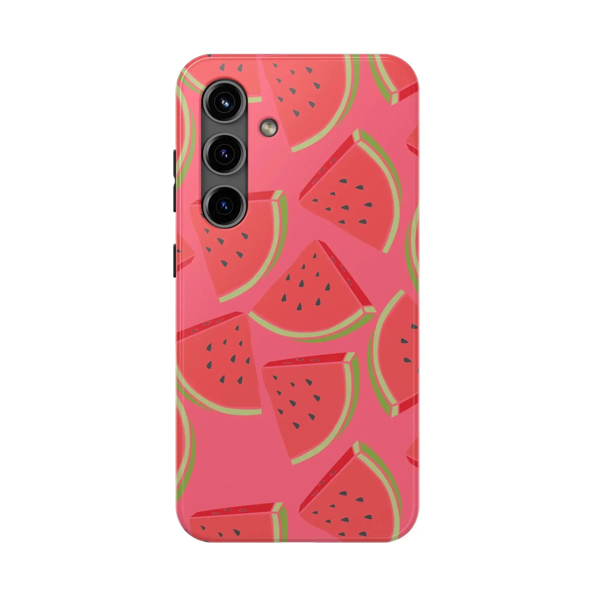Watermelon Slices Phone Case (Apple & Android) - Pink Sweetheart