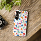 Seamless Hand Drawn Polka Phone Case (Apple & Android)