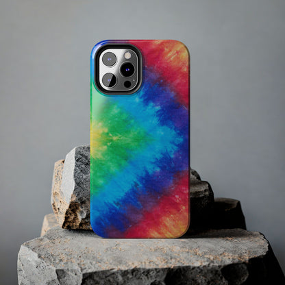 Rainbow Tie Dye Phone Case