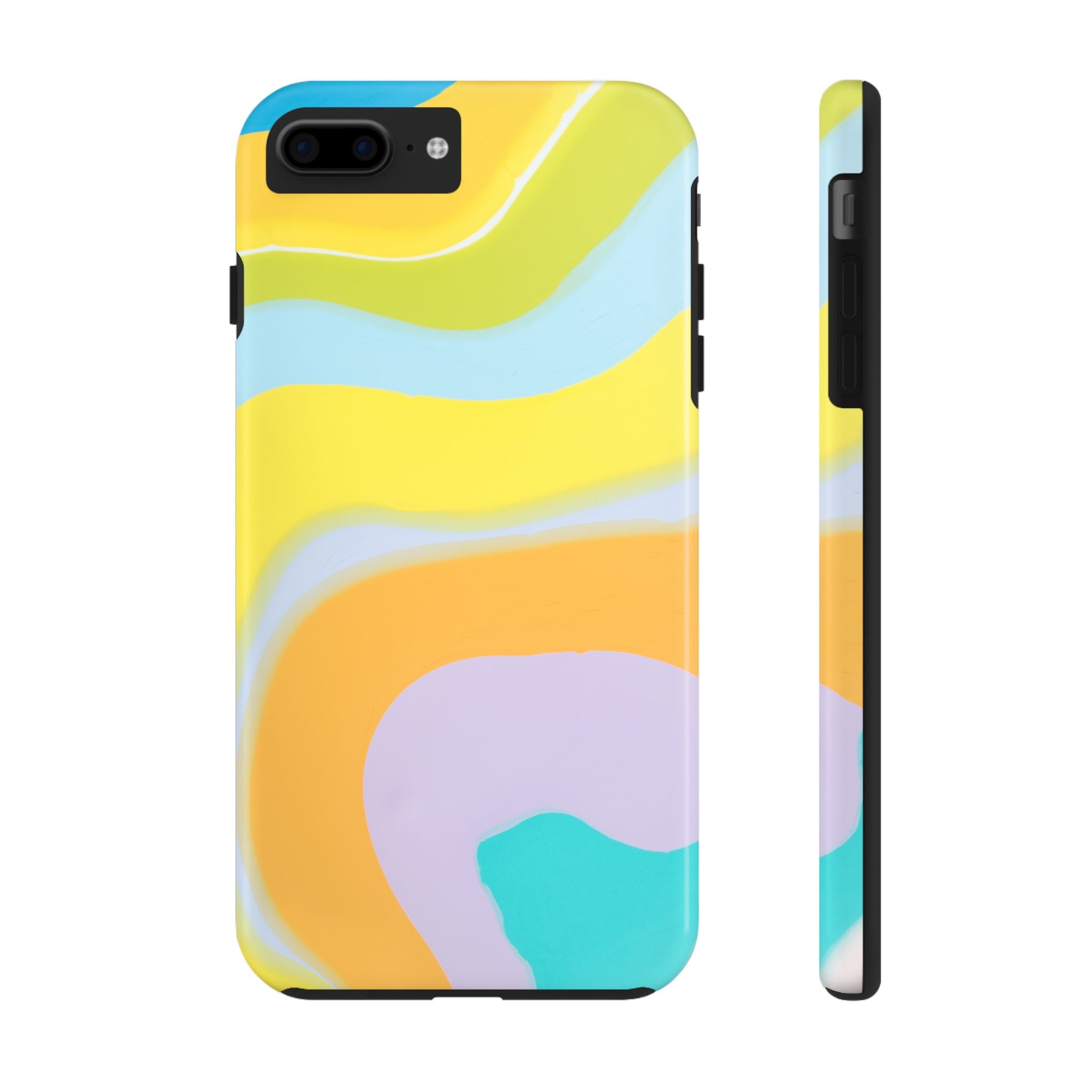 Colorful Pastel Marble Pattern Phone Case (Apple & Android)