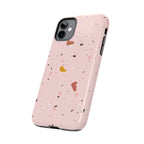 Pink Terrazzo Phone Case (Apple & Android) - Pink Sweetheart