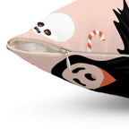 Ghostly Ghouls Square Pillow