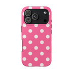 Pink Polka Dot Phone Case (Apple & Android) - Pink Sweetheart