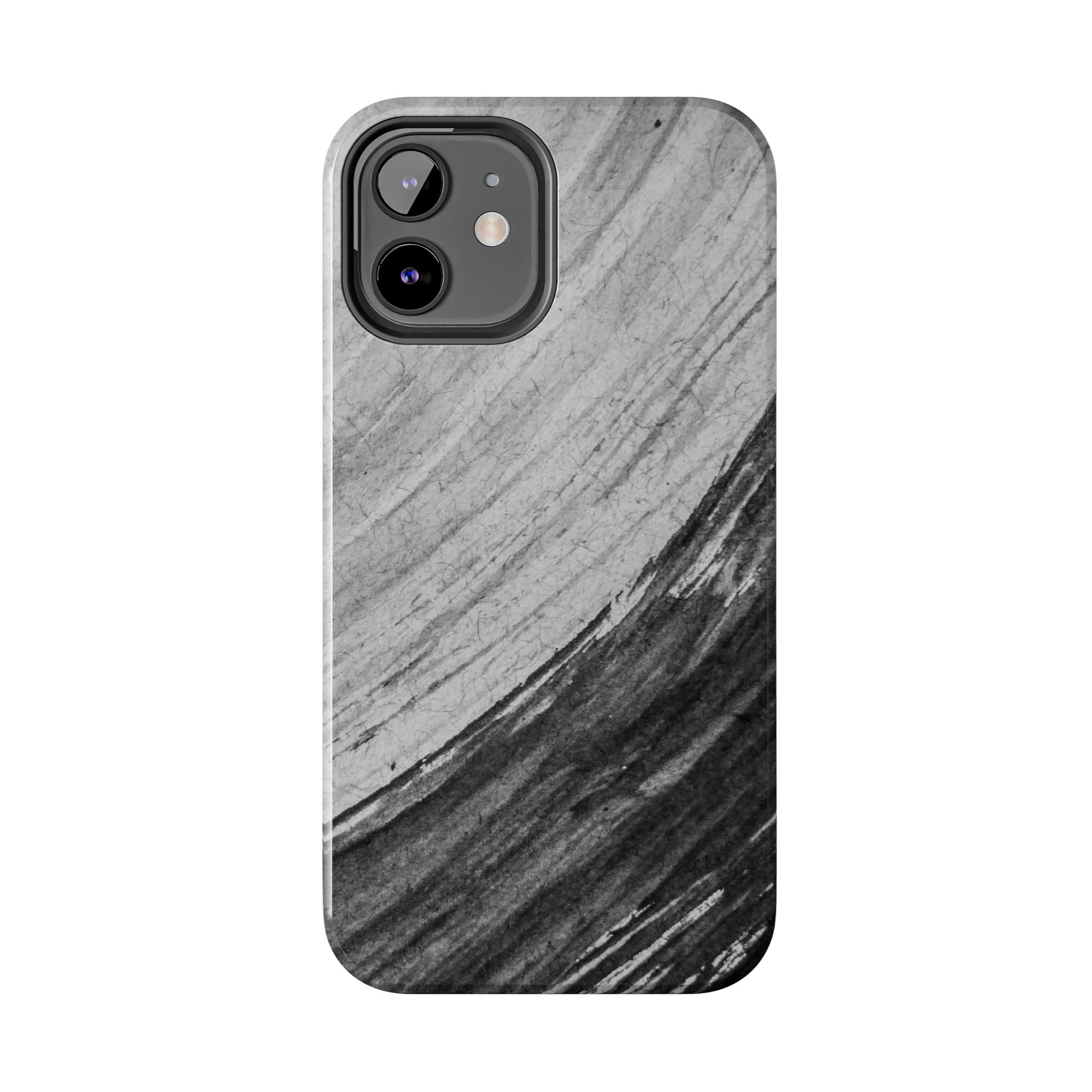 Black & Gray Phone Case (Apple & Android)