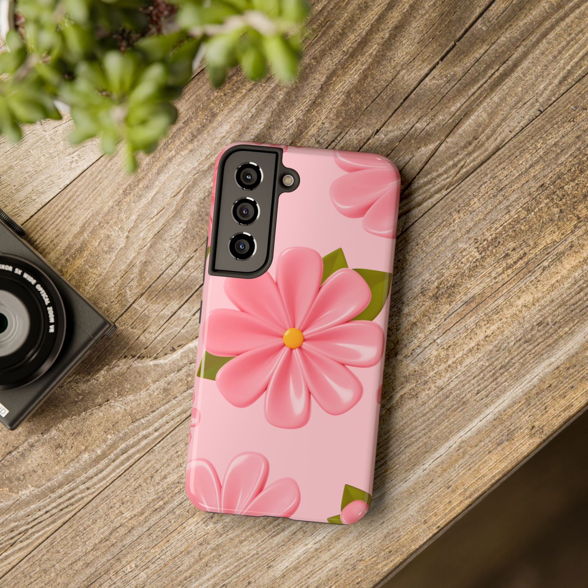 Pink Petal Flower Phone Case (Apple & Android)
