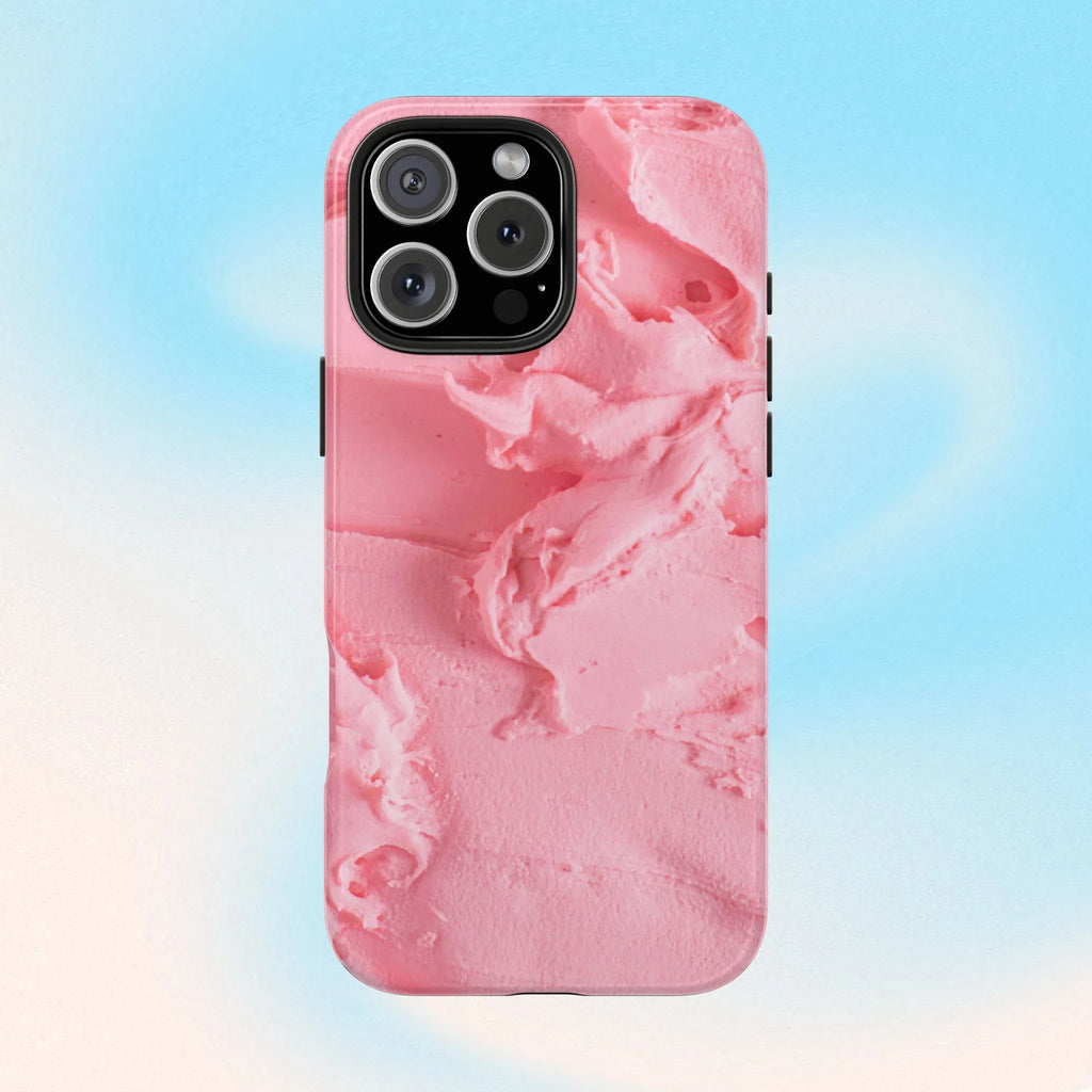 Yummy Pink Frosting Phone Case (Apple & Android) - Pink Sweetheart