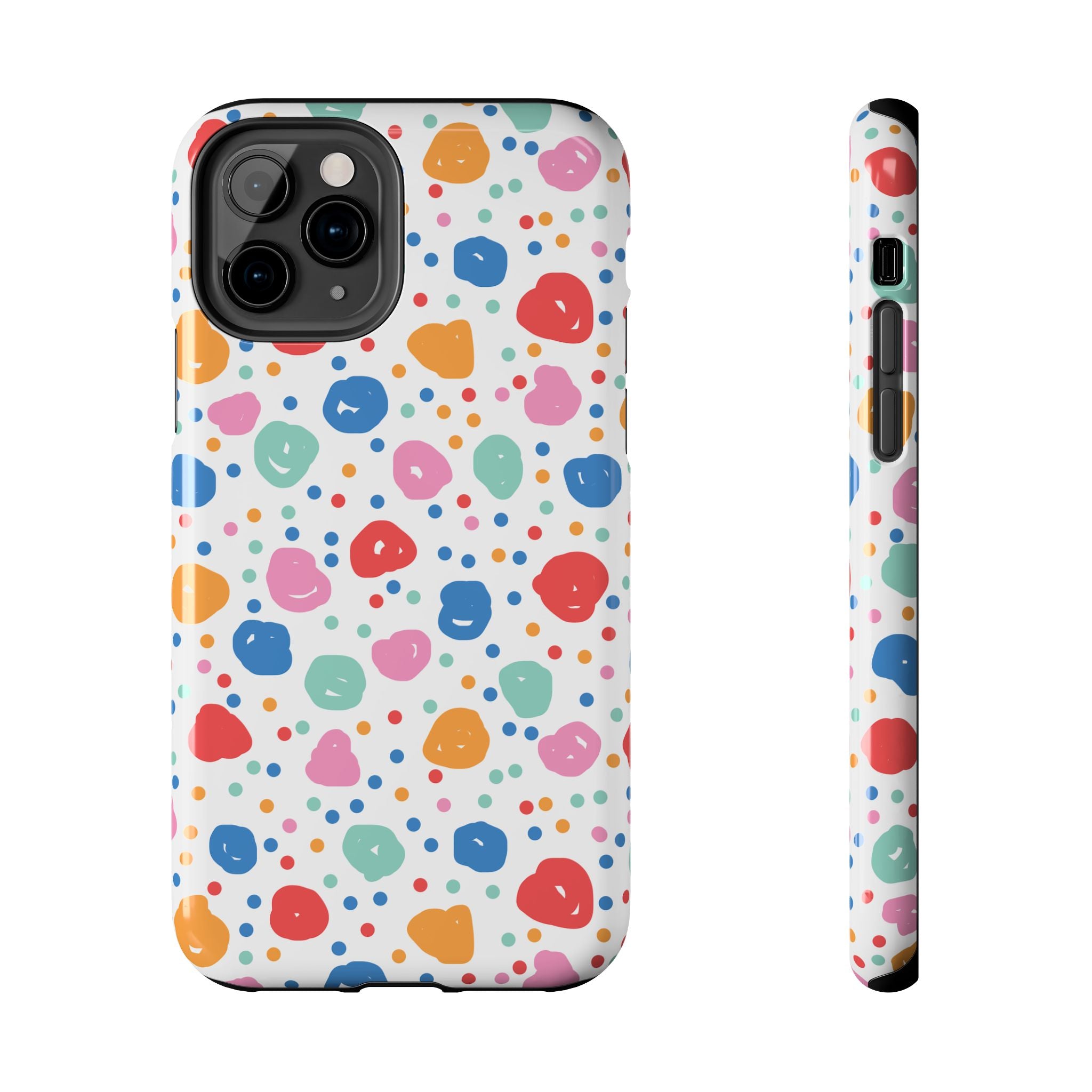 Seamless Hand Drawn Polka Phone Case (Apple & Android)