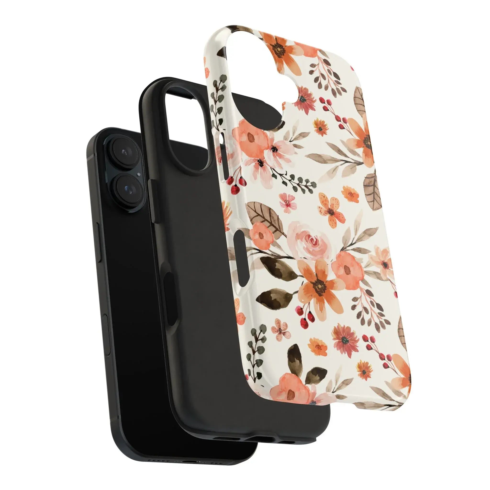 Timeless Vintage Florals Phone Case (Apple & Android) - Pink Sweetheart