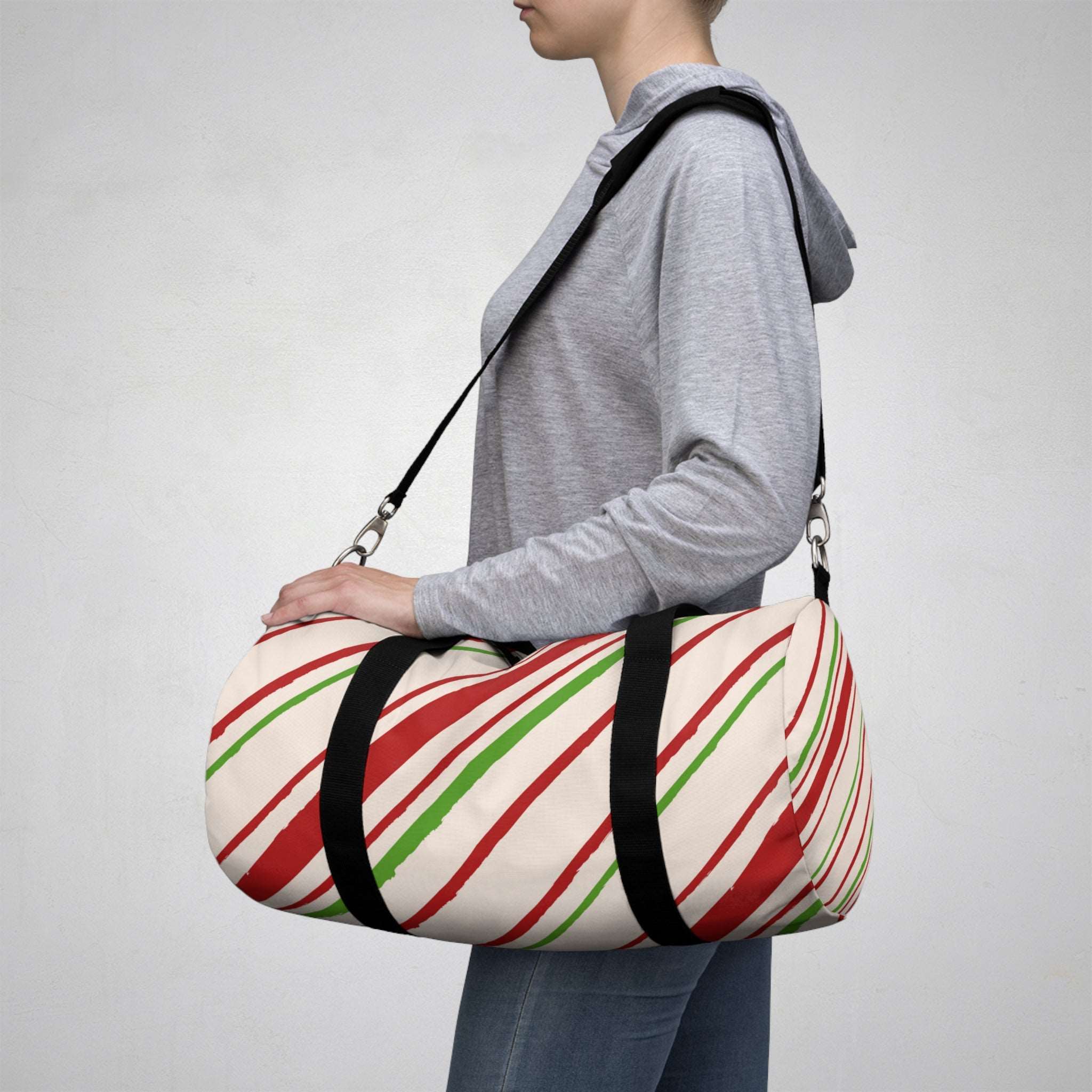 Granny Peppermint Candies Duffel Bag