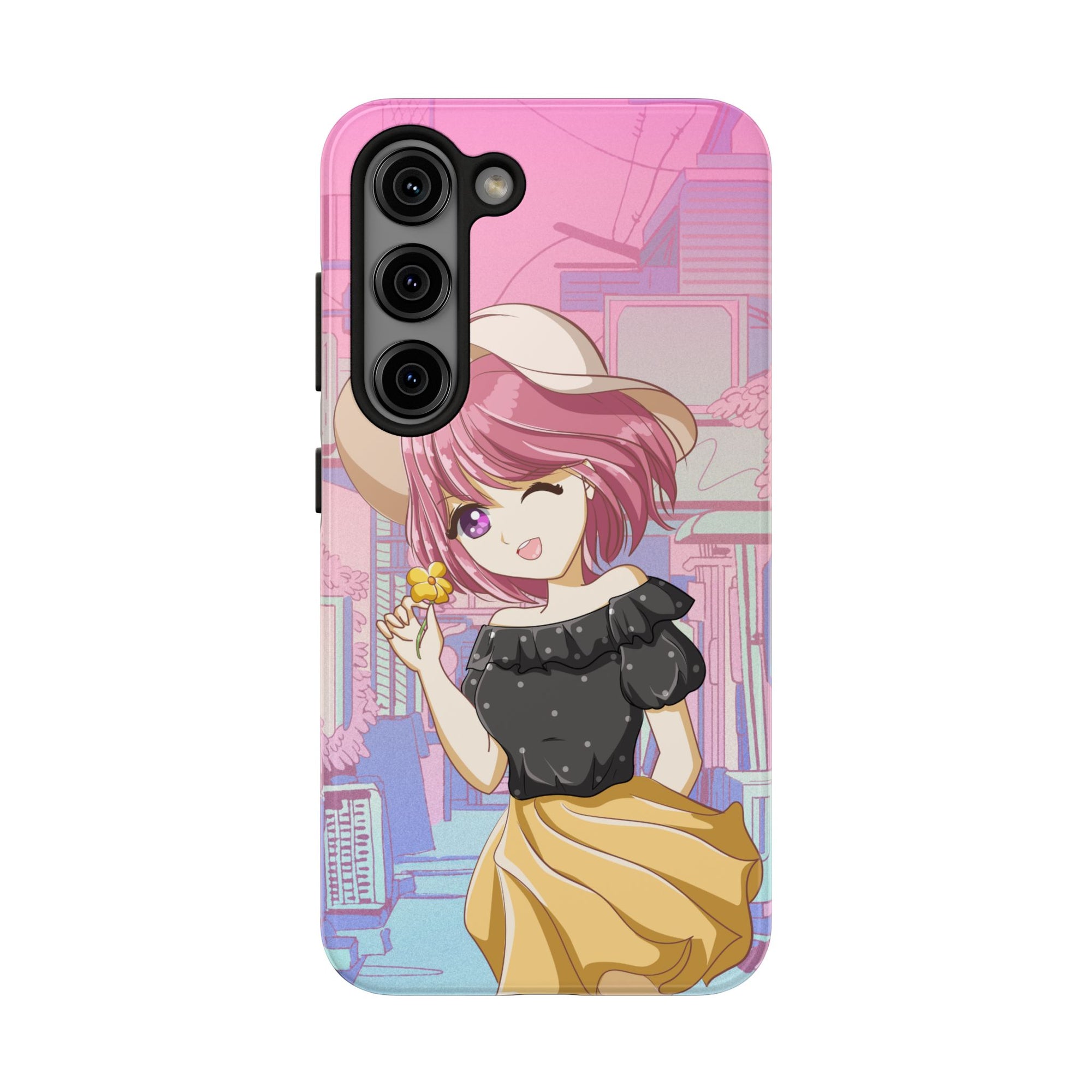 Anime Girl Phone Case (Apple & Android)