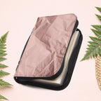 Wrinkled Blush Pink Paper Book Cover