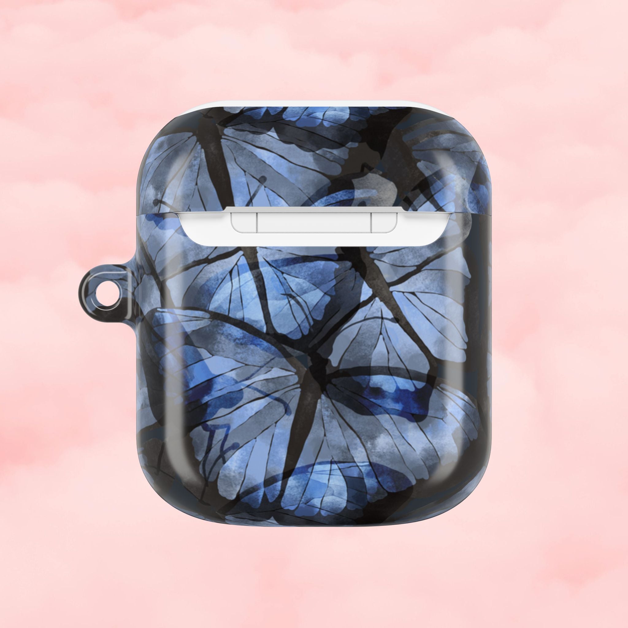 Royal Blue Butterfly AirPod Case