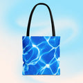 Calm Blue Waters Tote Bag - Pink Sweetheart