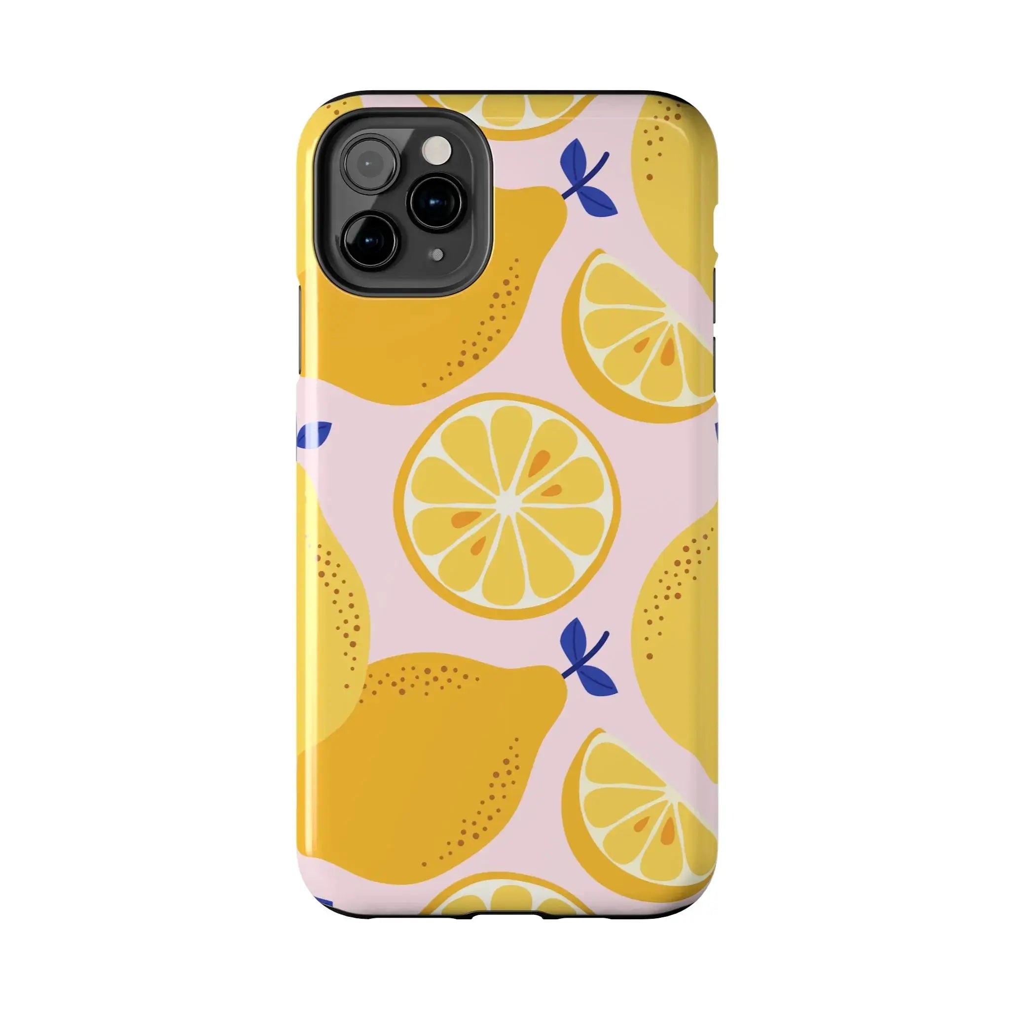 Sour Lemon Drop Phone Case (Apple & Android) - Pink Sweetheart