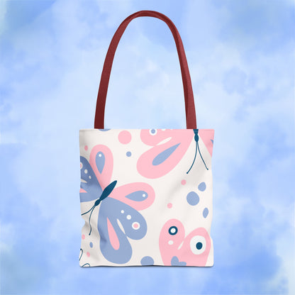 Pastel Butterlies Tote Bag