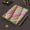 Marshmallow Twist Hardcover Matte Journal - Pink Sweetheart