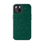 Emerald Gold Flecked Phone Case (Apple & Android)