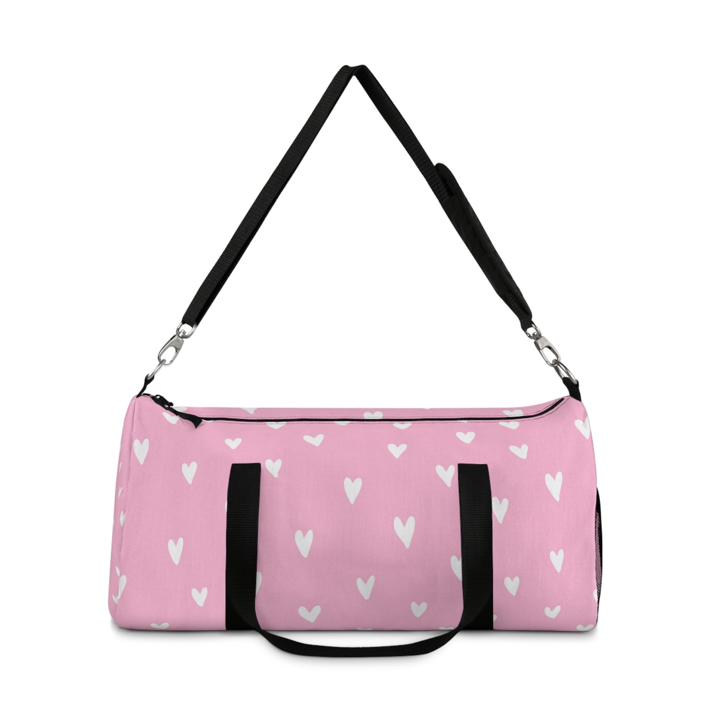 Full of Hearts Pink Duffel Bag