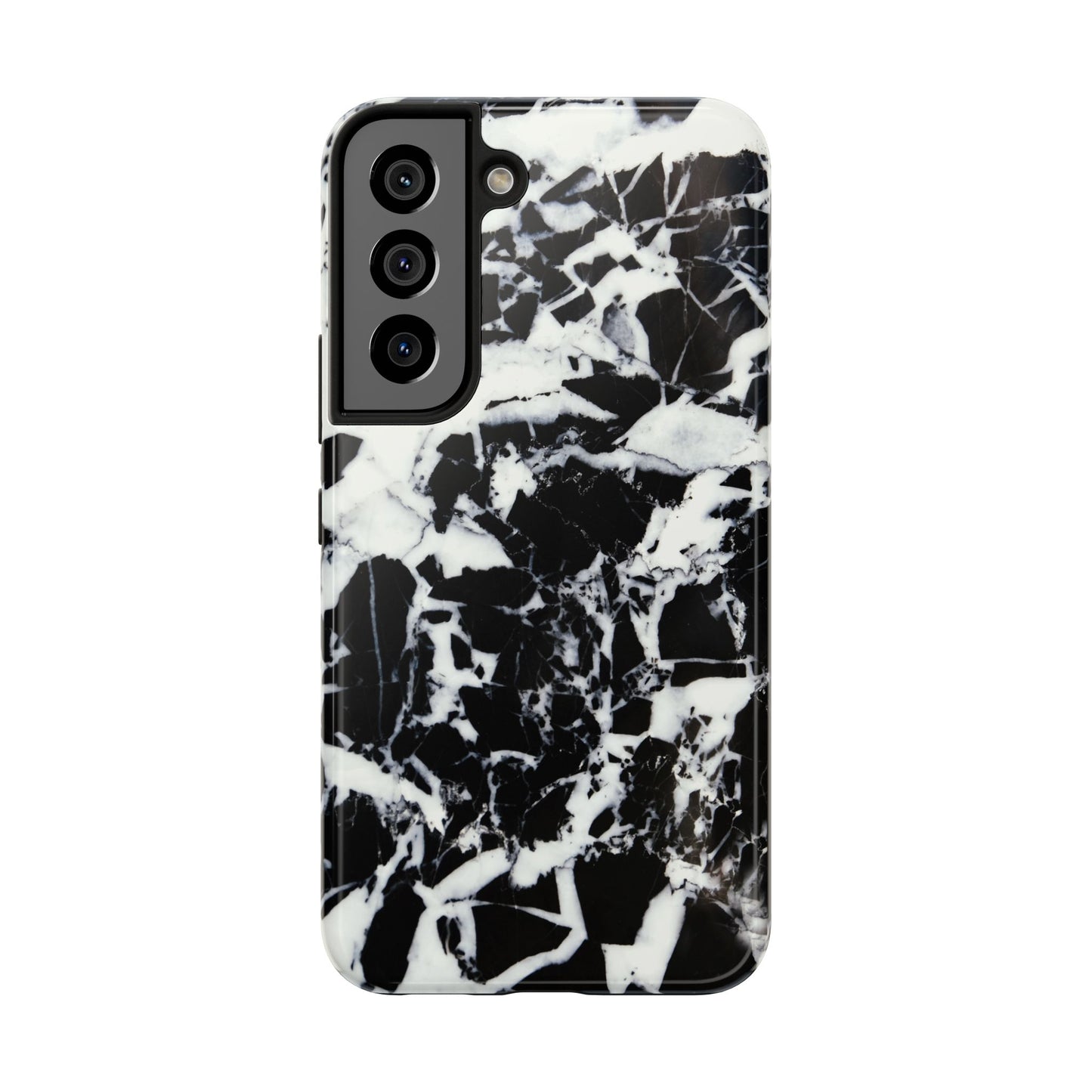 Black & White Shattered Phone Case