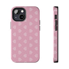 Infinite Pink Hearts Phone Case (Apple & Android)