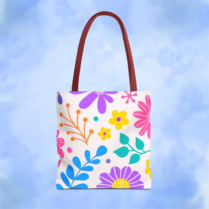 Fun Florals Tote Bag