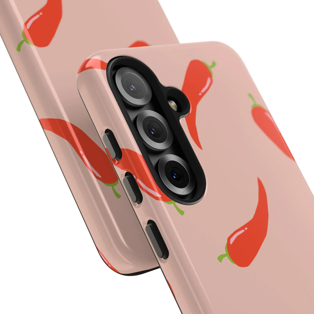 Caliente Chile Pepper Phone Case (Apple & Android) - Pink Sweetheart