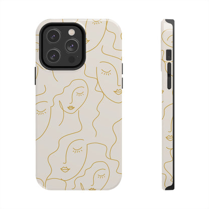 Minimalist Woman Phone Case