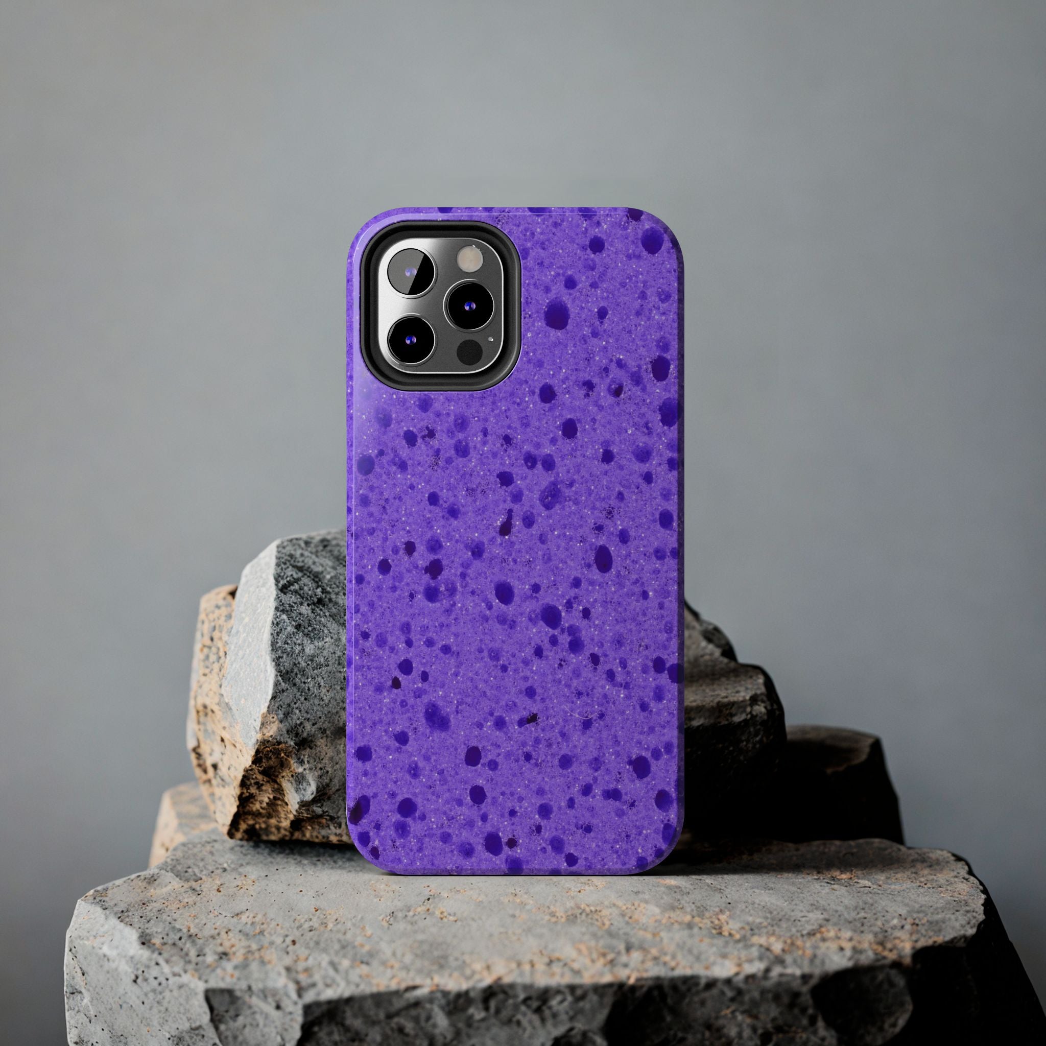 Purple Sponge Phone Case (Apple & Android)