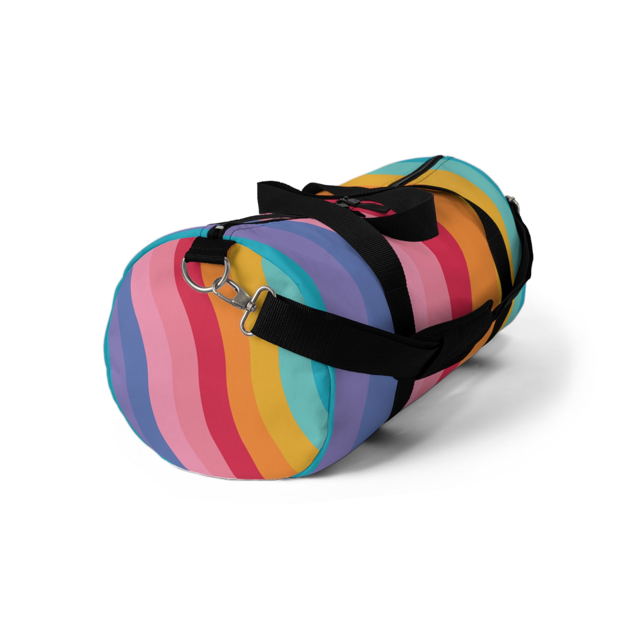 Rainbow Waves Duffel Bag