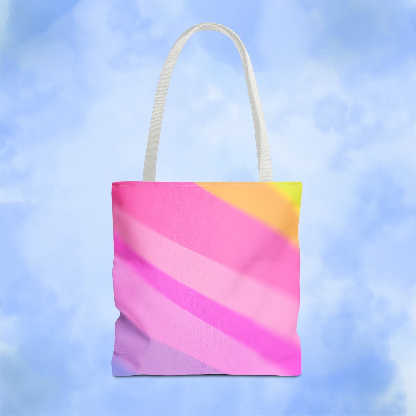 Blurred Rainbow Sectrum Tote Bag