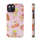 Tasty Pastry Treats Phone Case (Apple & Android) - Pink Sweetheart