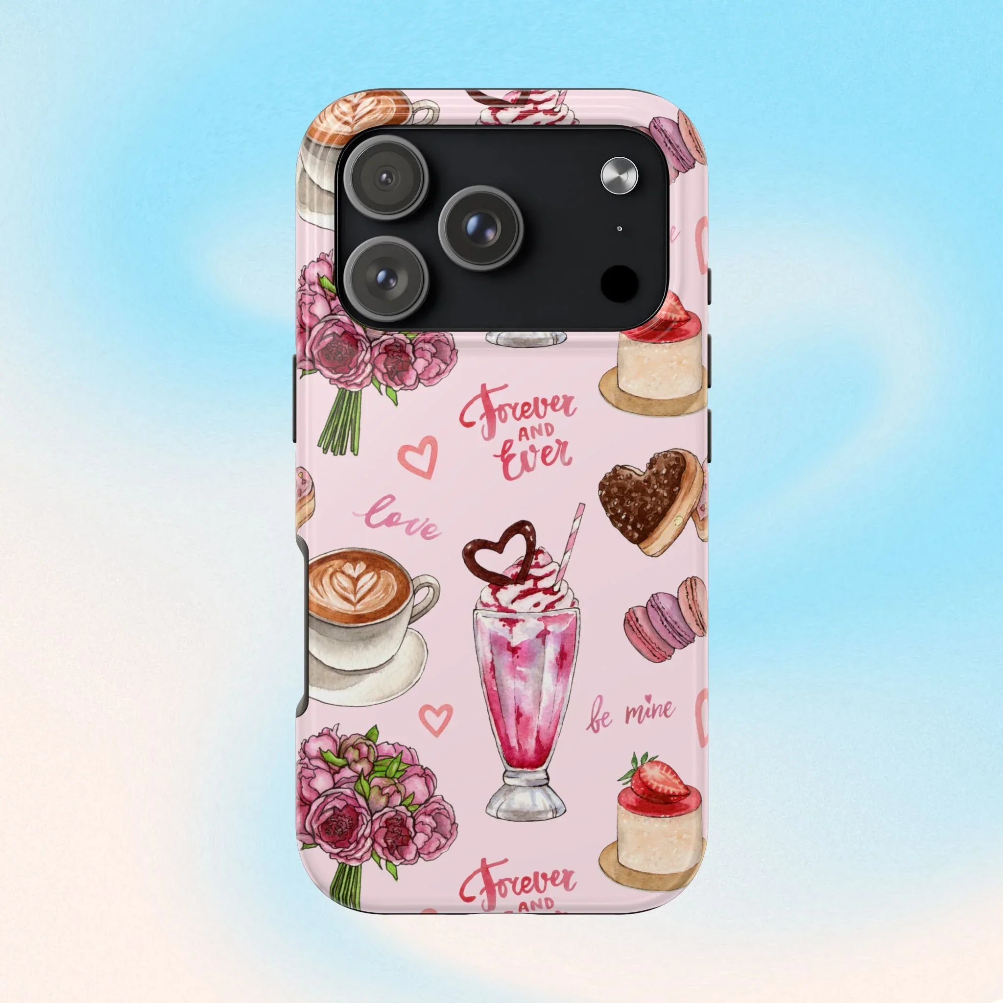 Be Mines Forever Phone Case (Apple & Android) - Pink Sweetheart
