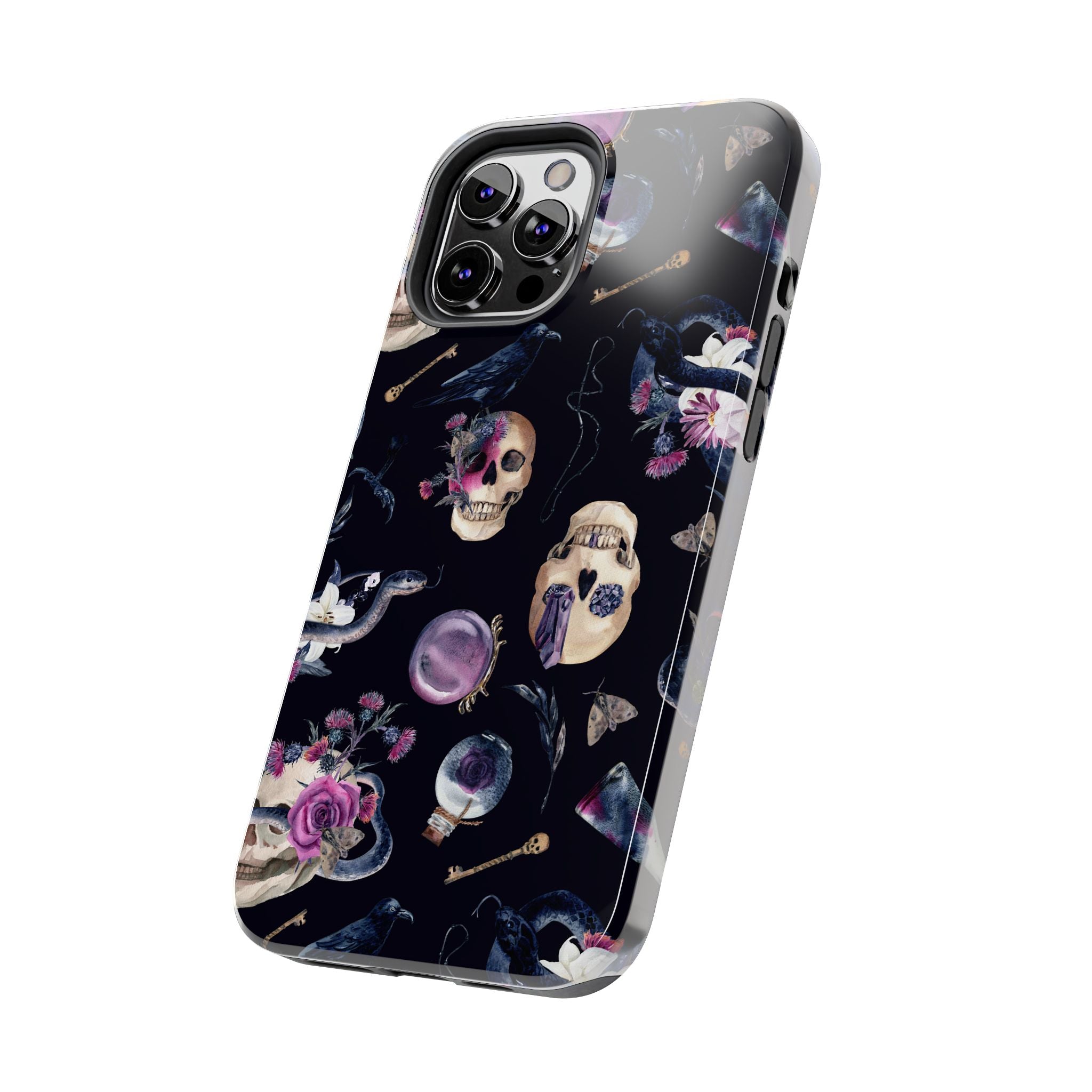 Gothic Witch Spells Phone Case (Apple & Android)