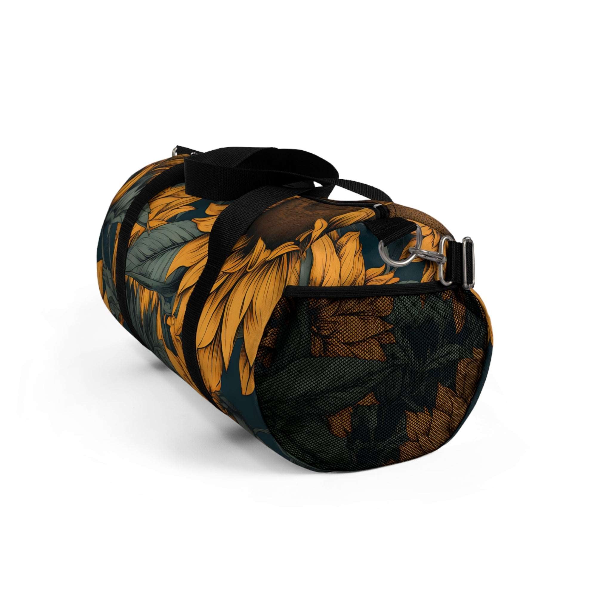 Midnight Sunflowers Duffel Bag