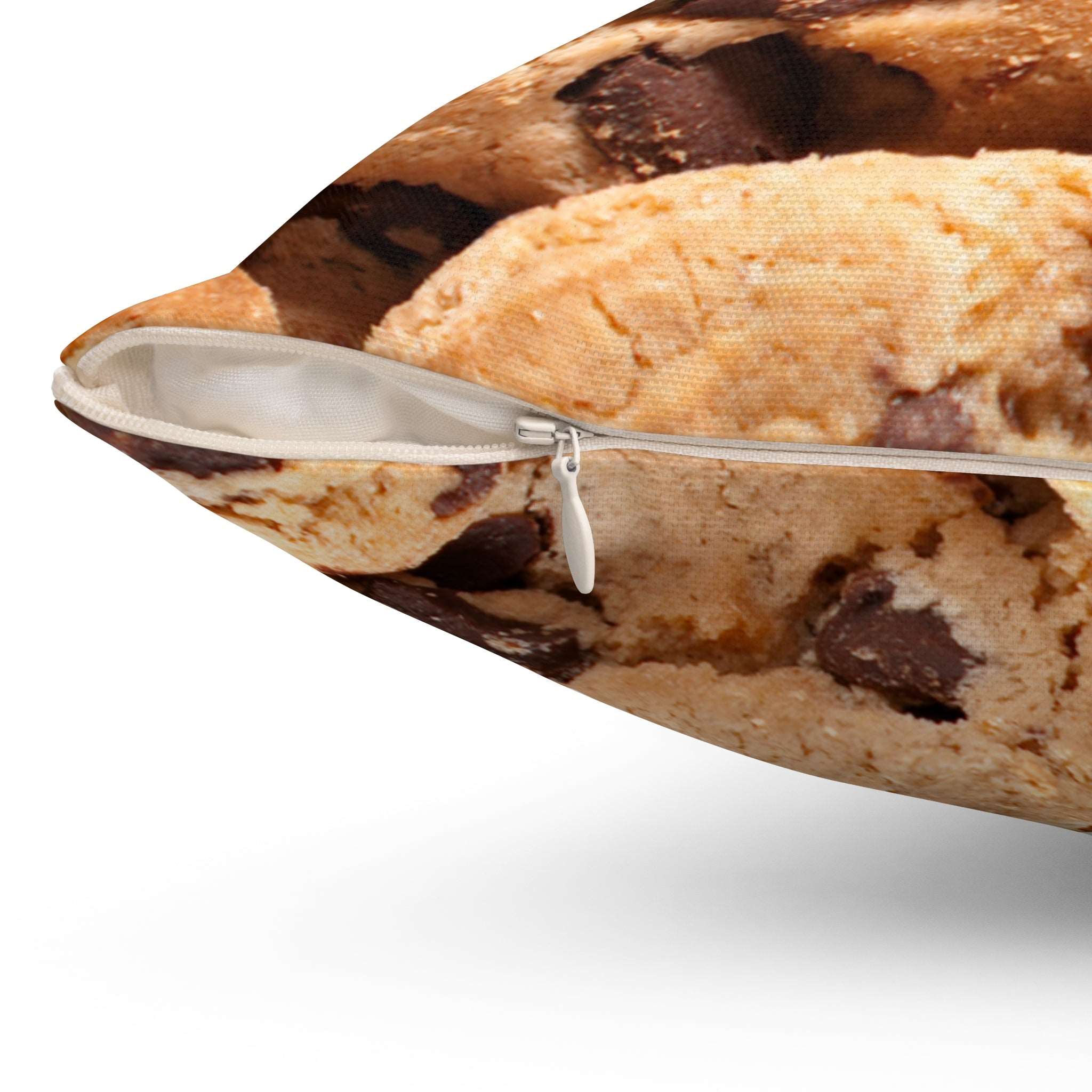 Chunky Chocolate Chip Cookies Square Pillow