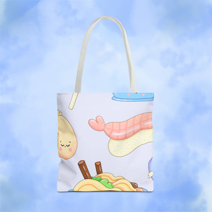 Kawaii Anime Snacks Tote Bag