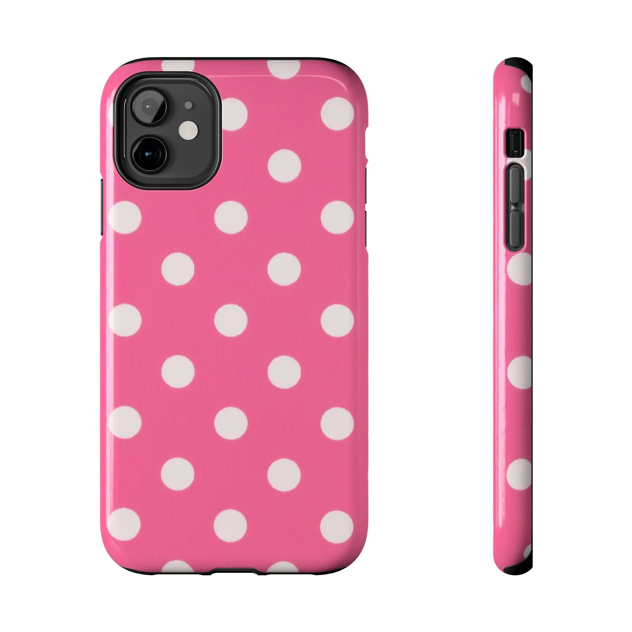 Pink Polka Dot Phone Case (Apple & Android) - Pink Sweetheart