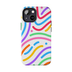 Rainbow Swirls Phone Case (Apple & Android)
