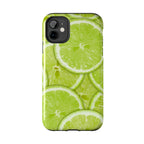 Green Citrus Lime Phone Case (Apple & Android) - Pink Sweetheart
