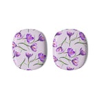 Elegant Crocus Floral AirPods Max Shell Case - Pink Sweetheart