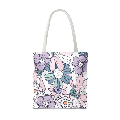 Vintage Floral Bloom Tote Bag